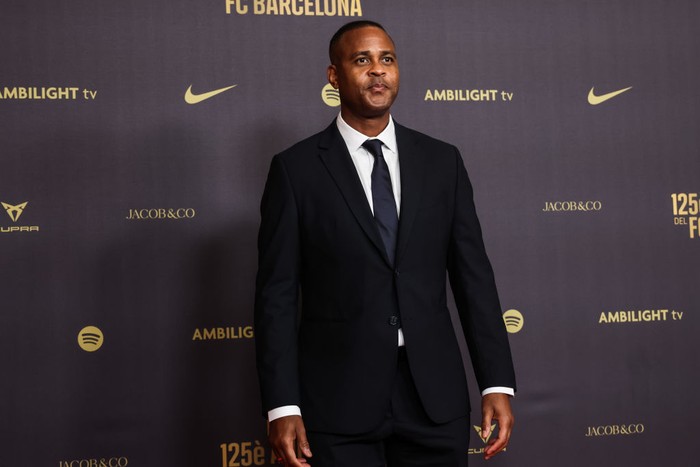 BARCELONA, SPAIN - NOVEMBER 29: Patrick Kluivert former player attends the 125th Anniversary Gala of FC Barcelona photocall at Gran Teatre del Liceu on November 29, 2024 in Barcelona, Spain. (Photo By Javier Borrego/Europa Press via Getty Images)