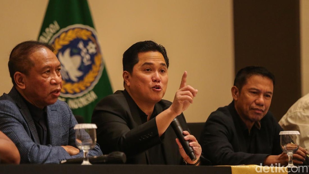 Ketum PSSI, Erick Thohir, apa resolusi di 2026? (Foto: Rifkianto Nugroho)