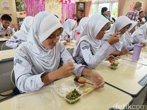 Baru 5 Sekolah di Palembang Gelar Makan Bergizi Gratis, Ini Jadwal Selanjutnya