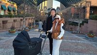Syahrini Boyong Princess R Temani Reino Barack Pulang Kampung ke Jepang