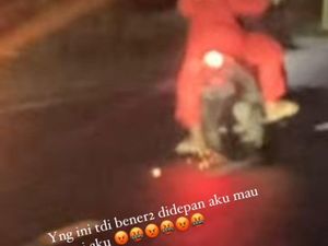 Heboh Gerombolan Pemotor Diduga Klitih di Kulon Progo