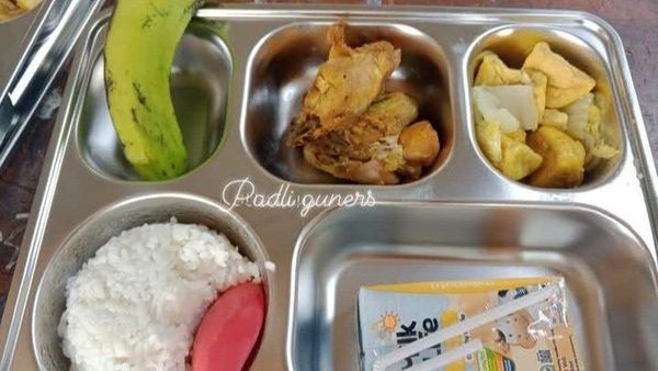 10 Potret Menu Makan Bergizi Gratis yang Viral di Media Sosial
