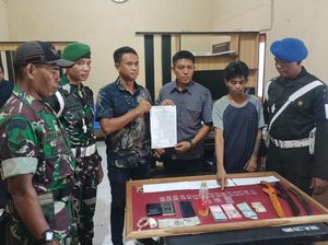 Anggota TNI Ringkus Bandar Narkoba Saat Bungkus Sabu di Bima