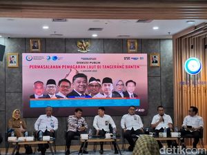 Terungkap! Ada Pagar 30,16 Km di Laut Tangerang