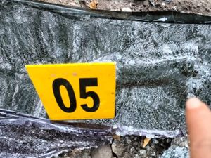 Ada Lubang Peluru di Kaca Mobil Angkot saat OTK Tikam Warga-Lepas Tembakan