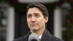 Momen PM Kanada Justin Trudeau Umumkan Pengunduran Diri