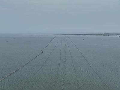 Ini Dia Pagar Misterius 30,16 Km di Laut Tangerang