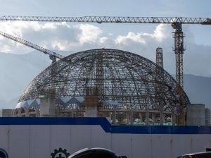 Hancur Akibat Gempa, Masjid Raya Palu Kembali Dibangun