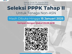 Pendaftaran PPPK Tahap 2 Diperpanjang Lagi hingga 15 Januari, Cek Jadwalnya! Pendaftaran PPPK Tahap 2 Diperpanjang Lagi hingga 15 Januari, Cek Jadwalnya!