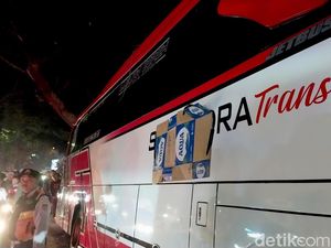 Nama Bus Pariwisata yang Tabrak Mobil-Motor di Kota Batu Ditutup Kardus