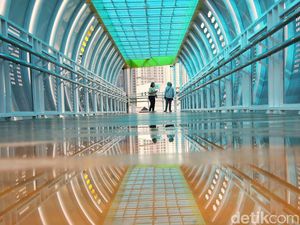 Melihat JPO Sunter Muara yang Padukan Budaya Lokal dan Modernitas