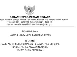 Sederet Instansi Umumkan Hasil Seleksi CPNS 2024, Cek di Sini! Sederet Instansi Umumkan Hasil Seleksi CPNS 2024, Cek di Sini!