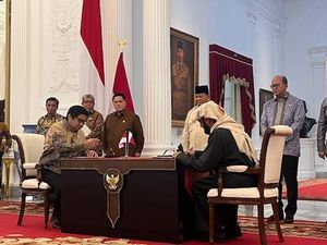Prabowo Saksikan Penandatanganan MoU Proyek 1 Juta Rumah dengan Qatar