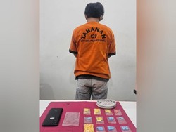 Simpan 126 Butir Ekstasi, Pria di Pangkalpinang Diringkus Polisi