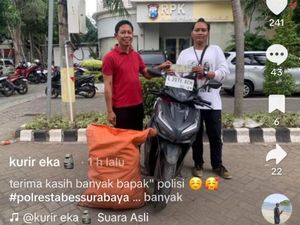 Motor dan Paketnya Ditemukan dalam Waktu Singkat, Kurir Apresiasi Polisi Motor dan Paketnya Ditemukan dalam Waktu Singkat, Kurir Apresiasi Polisi