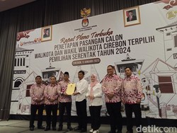 Sah! Effendi Edo-Siti Farida Paslon Terpilih Pilwalkot Cirebon 2024