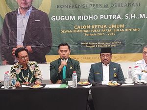 Keponakan Yusril, Gugum Ridho Putra Deklarasi Maju Caketum PBB 2025-2030 Keponakan Yusril, Gugum Ridho Putra Deklarasi Maju Caketum PBB 2025-2030