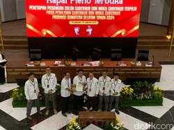 HDCU Ditetapkan Gubernur-Wagub Sumsel Terpilih, Pelantikan 7 Februari