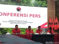 Hasto Kristiyanto Muncul, Pimpin Konferensi Pers HUT PDIP di Jakarta