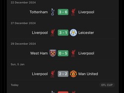 Nah, MU si Setan Merah dibilang bikin si Merah sudah goyah lewat hasil seri sebelum ini sampai akhirnya kini kalah. Foto: dok. Internet/X (Twitter)