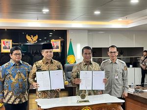 2 Menteri Prabowo Teken Kerja Sama Bangun Lumbung Pangan di Desa