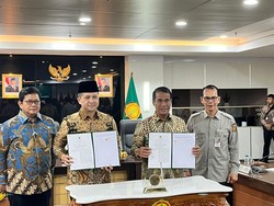 2 Menteri Prabowo Teken Kerja Sama Bangun Lumbung Pangan di Desa