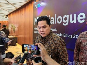 Erick Thohir Sebut Merger Garuda-Pelita Air Harus Terjadi