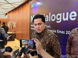Erick Thohir Sebut Merger Garuda-Pelita Air Harus Terjadi