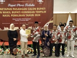 Sah! Dian-Tuti Jadi Bupati dan Wabup Kuningan
