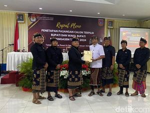 Gus Par-Pandu Sah Jadi Bupati-Wabup Terpilih Karangasem, 2 Paslon Absen Gus Par-Pandu Sah Jadi Bupati-Wabup Terpilih Karangasem, 2 Paslon Absen