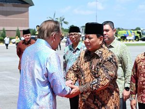 Prabowo Langsung Pulang ke Tanah Air Usai Temui Anwar Ibrahim di Malaysia