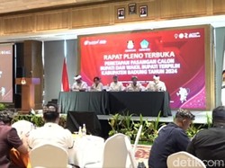 Tanpa Kehadiran Paslon, KPU Badung Tetapkan Adi-Cipta sebagai Bupati Terpilih