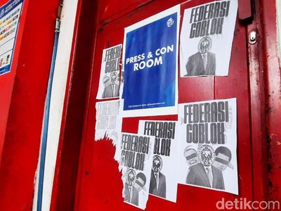 Kantor PSSI Kota Blitar Jadi Korban Vandalisme