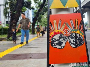 Wajah Baru Trotoar Jalan Rasuna Said Wajah Baru Trotoar Jalan Rasuna Said