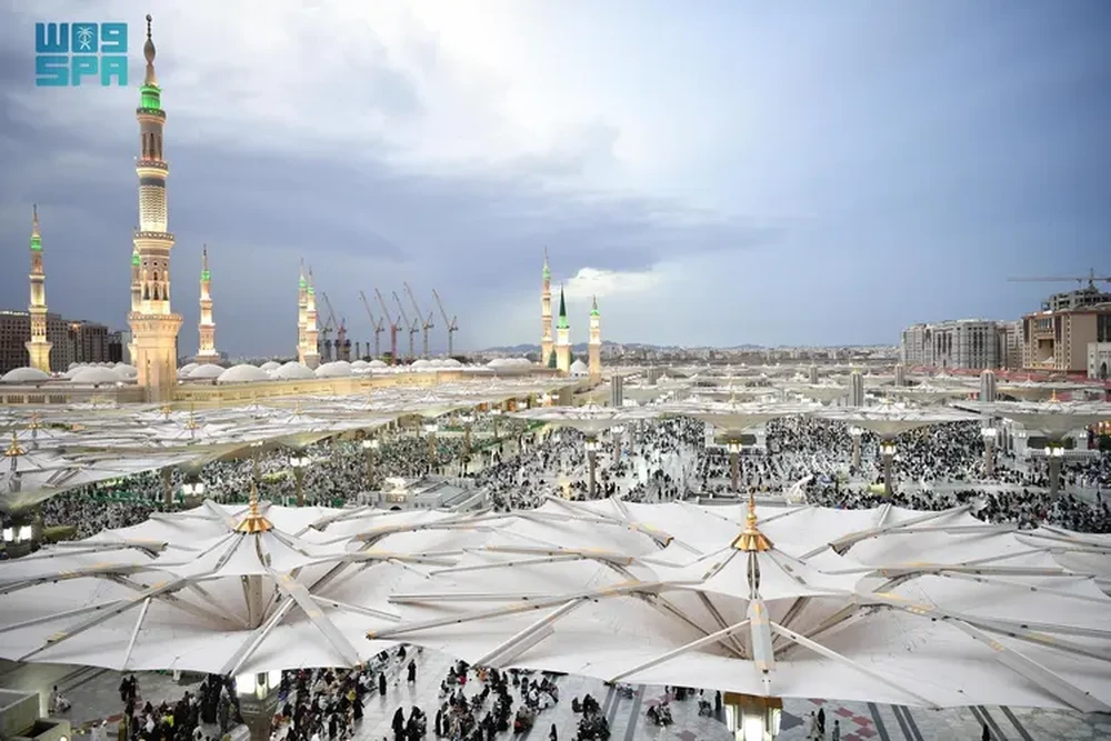 Lonjakan Jamaah Masjid Nabawi: Lebih dari 5,5 Juta Umat Islam Salat Sepanjang Pekan Lalu