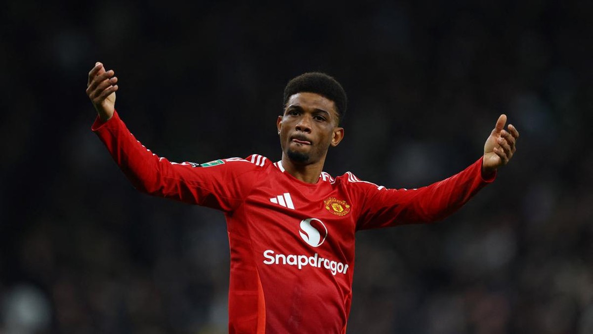 Manchester United perpanjang kontrak Amad Diallo (Action Images via Reuters/Matthew Childs)