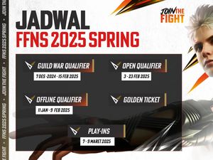 Babak City Qualifier Free Fire FFNS 2025 Spring Dimulai, Hadir di 72 Kota