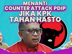 Menanti Counter Attack PDIP Jika KPK Tahan Hasto
