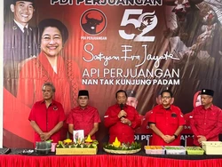 Hadiri HUT PDIP di Sumut, Edy Rahmayadi: Saya Belajar Konsistensi Sikap Politik