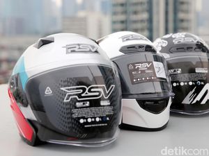 Ini Helm Keren RSV untuk 10 Pembaca detikOto, Gratis... Tis... Tis... Tis!