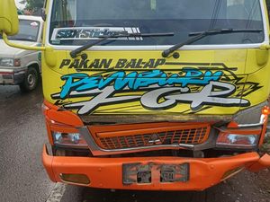 Truk Tabrak Vario di Ciro Sidoarjo, Satu Orang Tewas