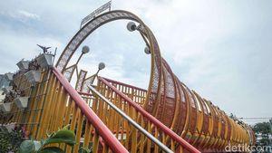 Melihat Jembatan Kali Opak yang Estetik