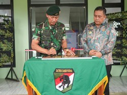 Resmikan Pembangunan Yon Taipur di Bekasi, Pangkostrad Harap Bawa Manfaat Besar