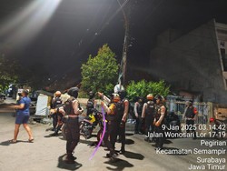 Gerombolan Pemuda Konvoi Bawa Celurit di Semampir Surabaya Diciduk