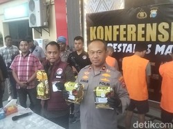Polrestabes Makassar Tangkap 3 Pria Sindikat Narkoba, 3 Kg Sabu Disita