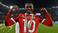 Bayern Munich membidik Rafael Leao. Raksasa asal Jerman itu kabarnya sudah mengontak agen Leao, Jorge Mendes. (Foto: REUTERS/Jennifer Lorenzini)