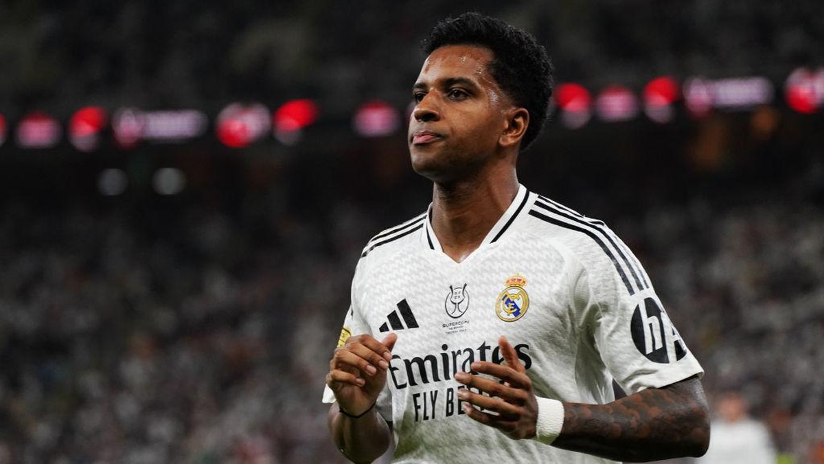 Striker Real Madrid, Rodrygo. (Foto: Anadolu via Getty Images/Anadolu)