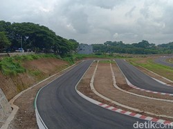 Menengok Sirkuit Parang Magetan yang Viral Diuji Coba Mario Aji