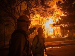 Maling-maling Beraksi di Tengah Kebakaran Dahsyat Los Angeles