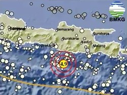 Gempa M 4,9 Guncang Pacitan